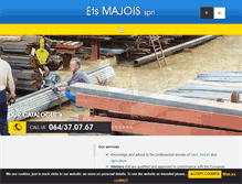 Tablet Screenshot of majois.com